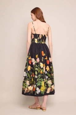 Alba Midi Dress -Caracara Nyc Shop 1349 NEB 0084