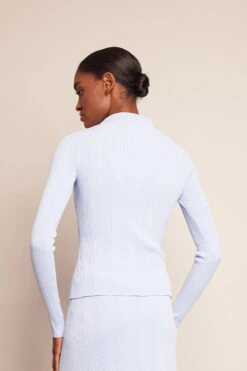 Belleport Top -Caracara Nyc Shop 9245 SKY 2112 TOP BACK