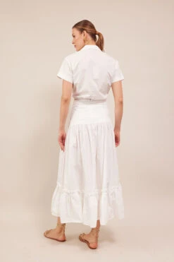 Tisbury Skirt -Caracara Nyc Shop ASB TIS WHT 1167 ddee0dc3 73da 4745 8934 3bf416489e49