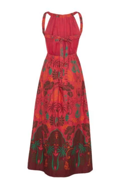 Caracara Nyc Shop -Caracara Nyc Shop ColombaDressBack SanibelIslandPink