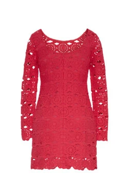 Marsielle Mini -Caracara Nyc Shop MarsielleMiniDress AzaleaPink Back